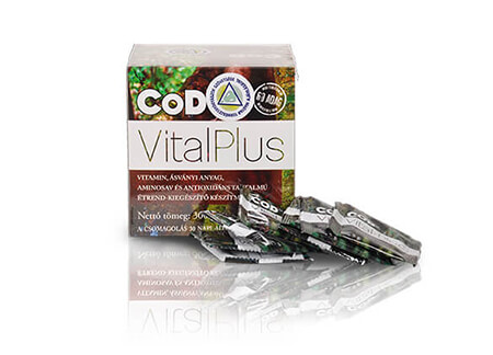 CoD Vital Plus - immunerősítő vitaminok